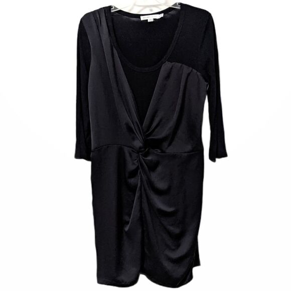 See by Chloé Scoop Neck Mini Dress Twist Front 6 - Picture 1 of 7